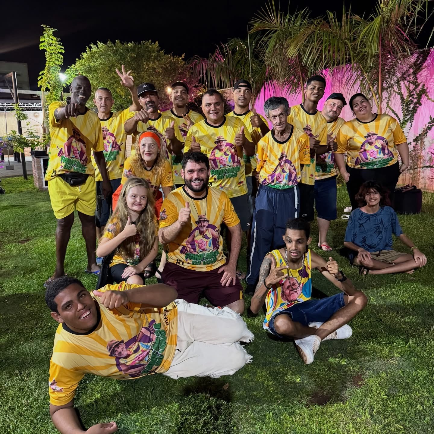 Fanfarra do Vovô Anésio reunida